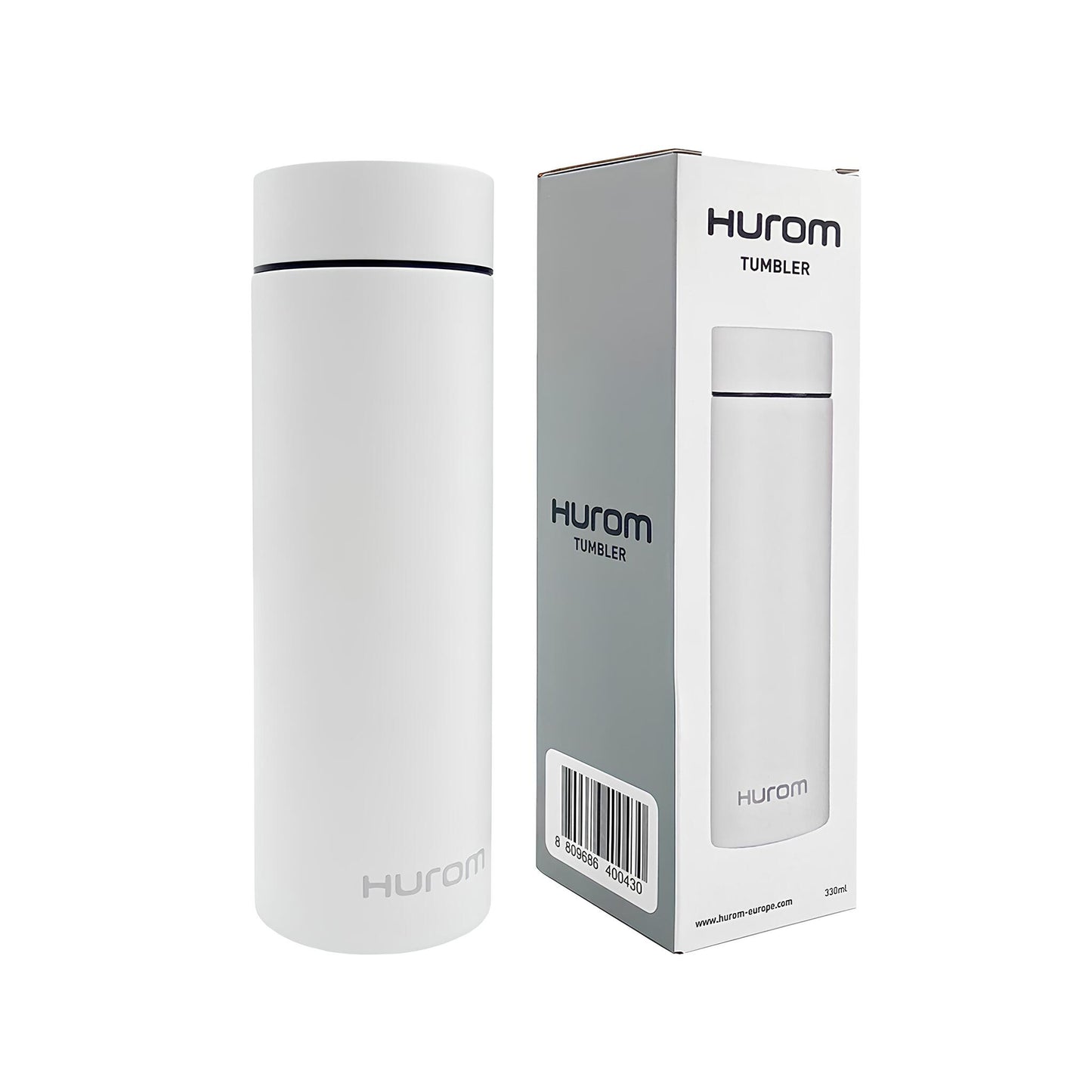 Hurom Tumbler mit Verpackung