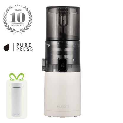 Hurom E30-ST in Weiß mit 10 Jahren Garantie und Hurom Tumbler als Gratisbeigabe