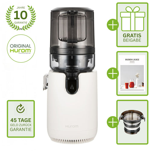 Hurom E50-ST Weiß mit Gratisbeigabe