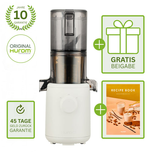 Hurom H310A Creme mit Gratisbeigabe