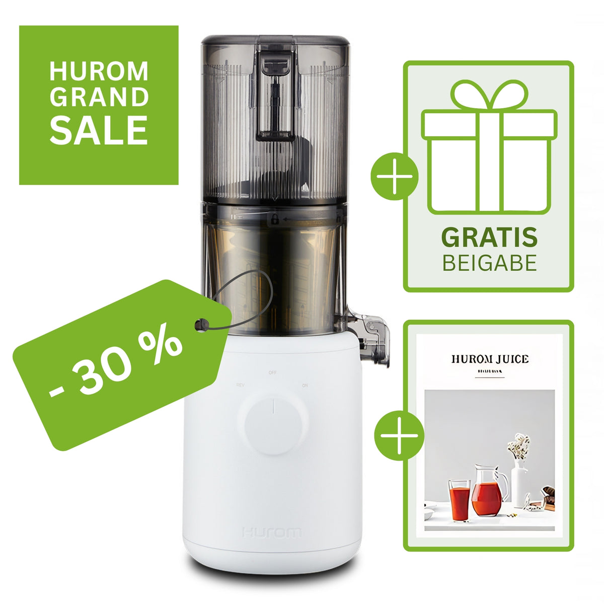 Hurom H310A Weiß Grand Sale Angebot