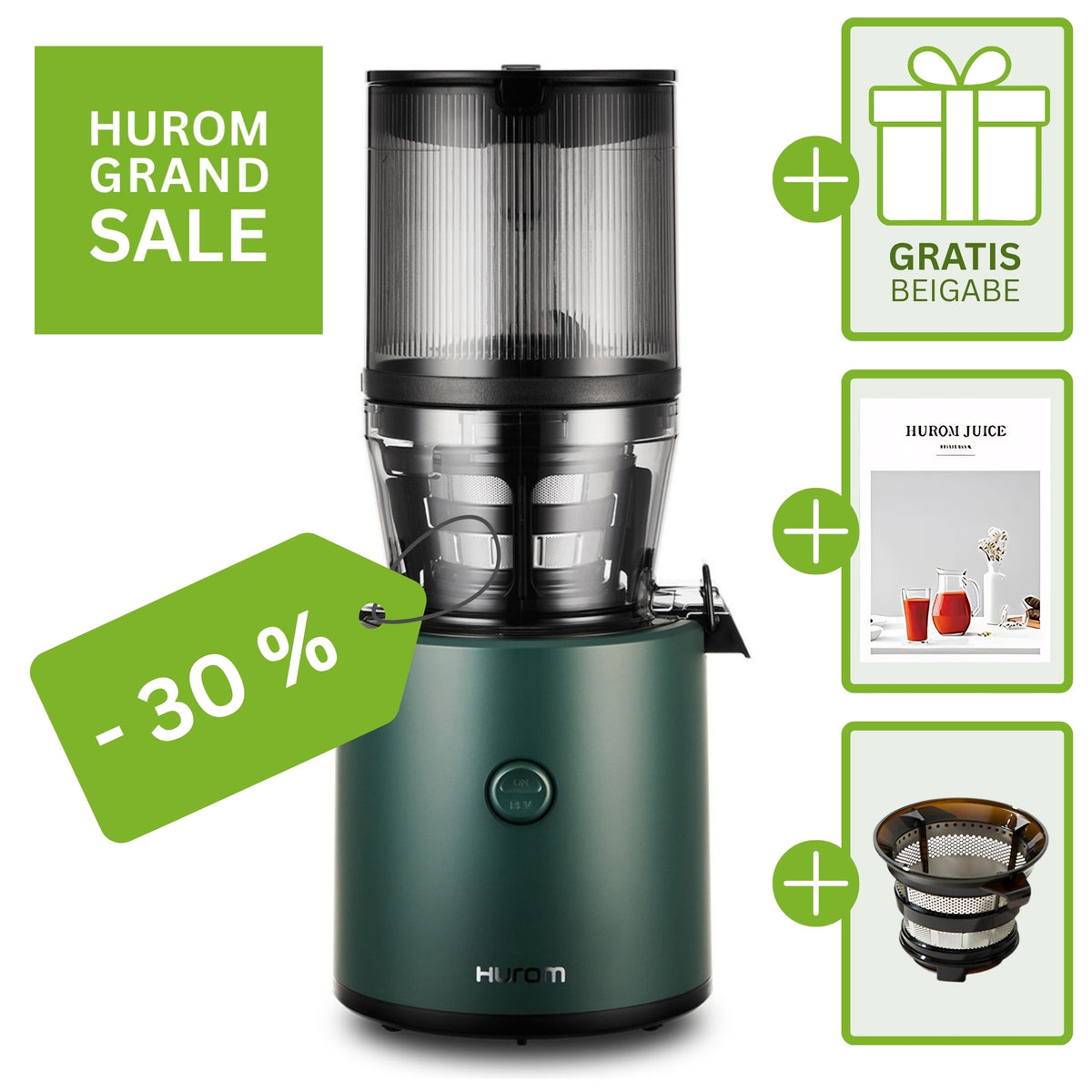 Hurom H320N Dunkelgrün Grand Sale Angebot