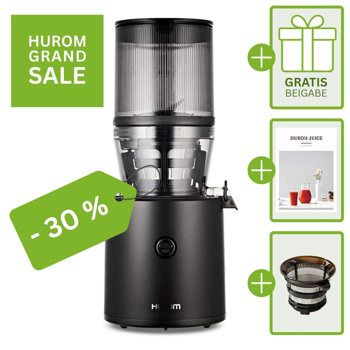 Hurom H320N Schwarz Grand Sale Angebot