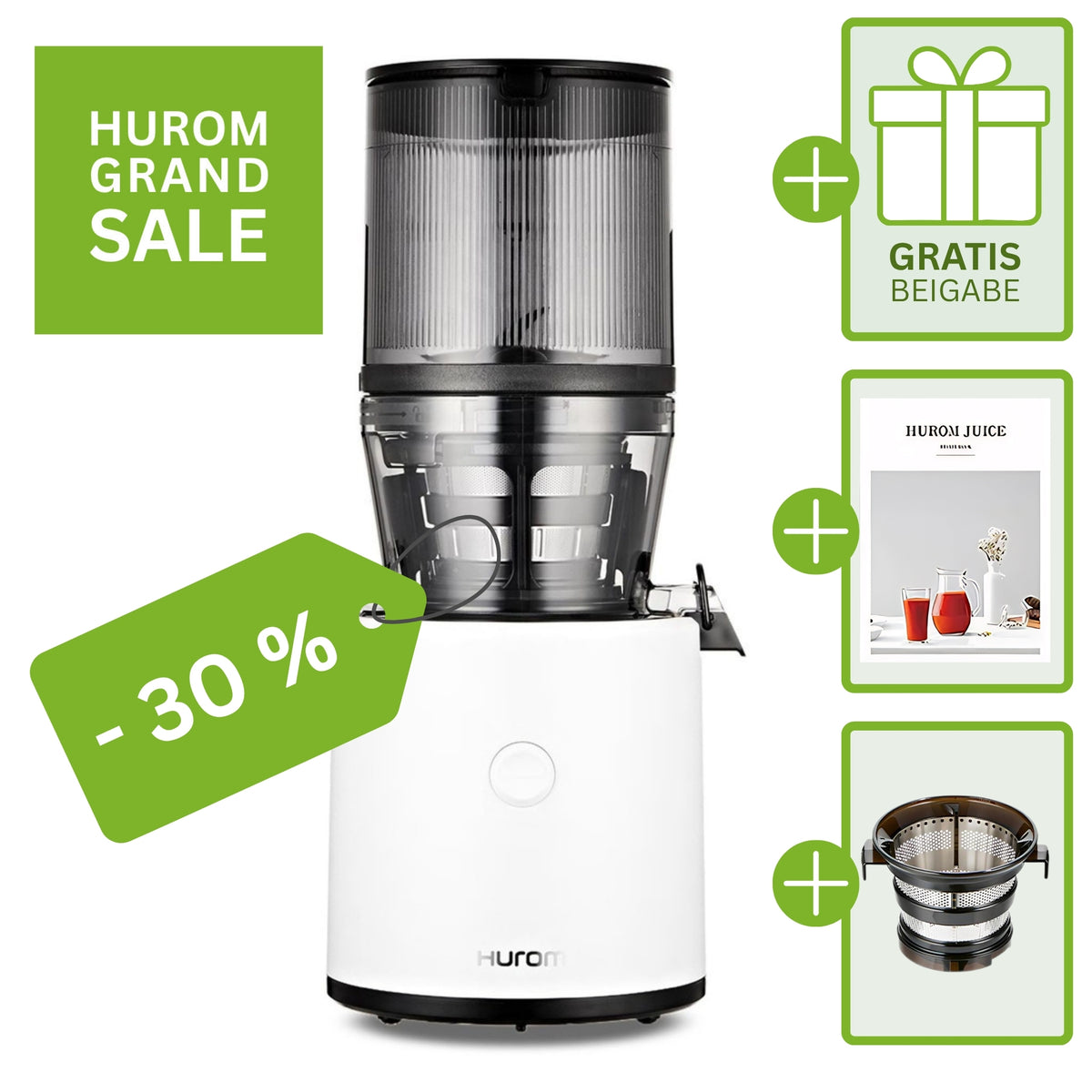 Hurom H320N Weiß Grand Sale Angebot