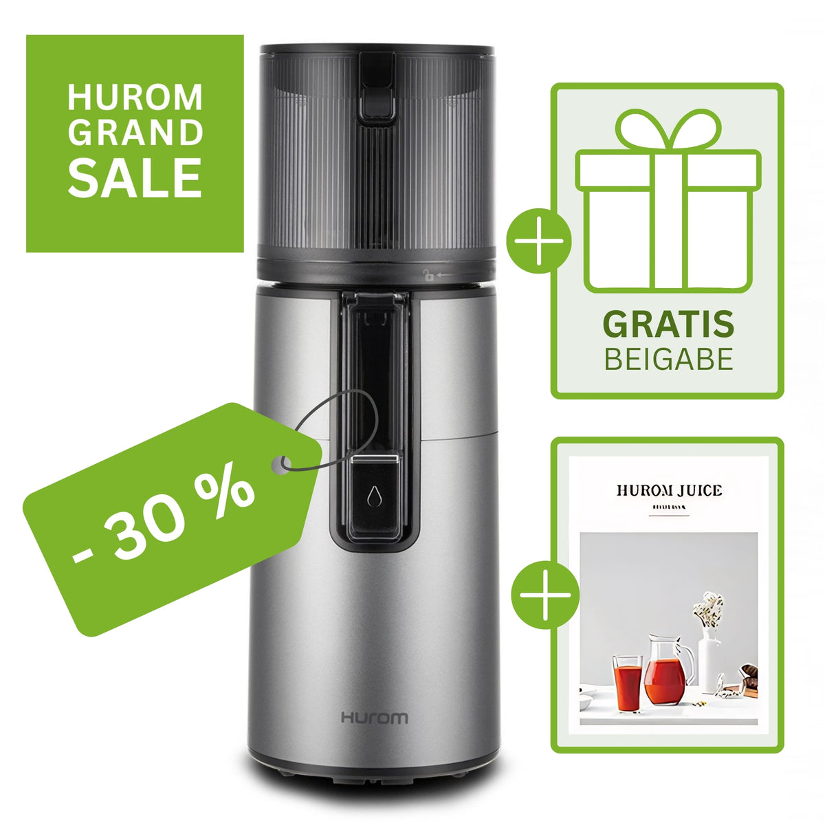 Hurom H400 Grau Grand Sale Angebot