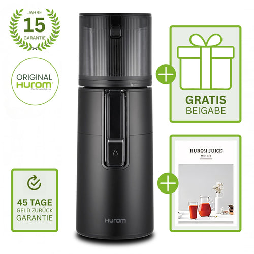 Hurom H400 Schwarz mit Gratisbeigabe