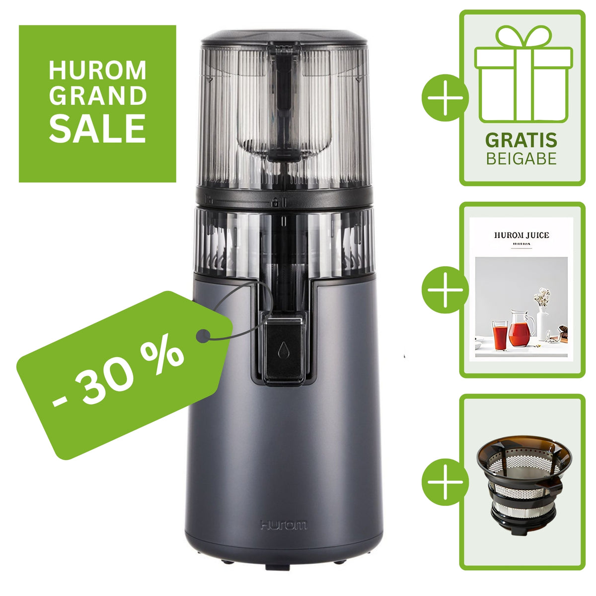 Hurom H70-ST Titan Grau Grand Sale Angebot