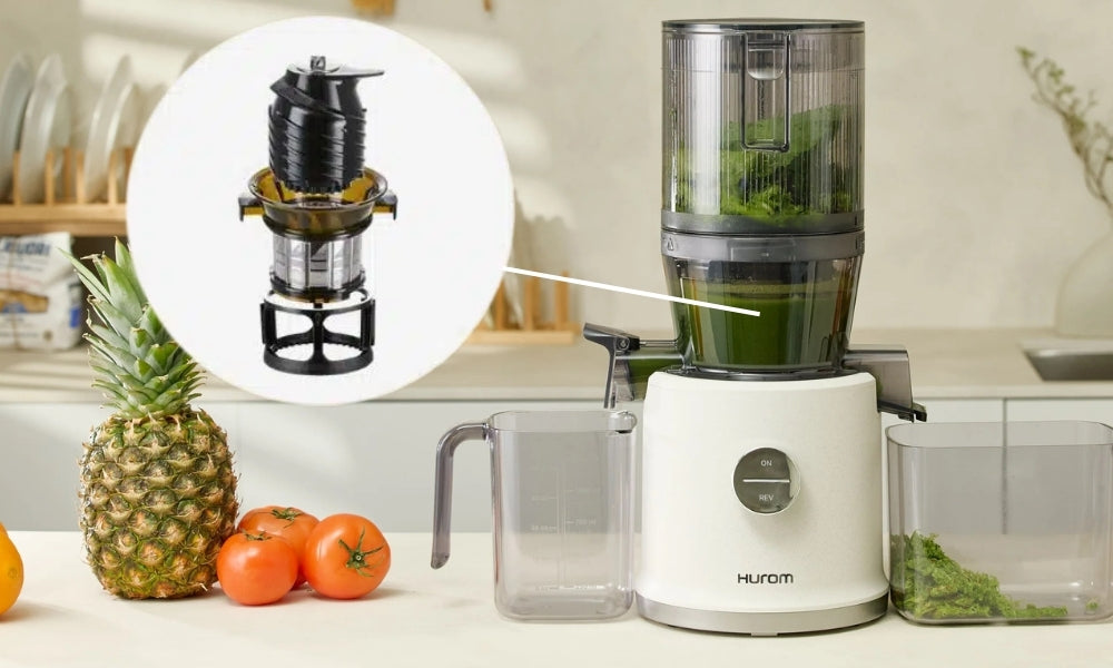 Hurom Pure Press Line Entsafter mit Feinsieb