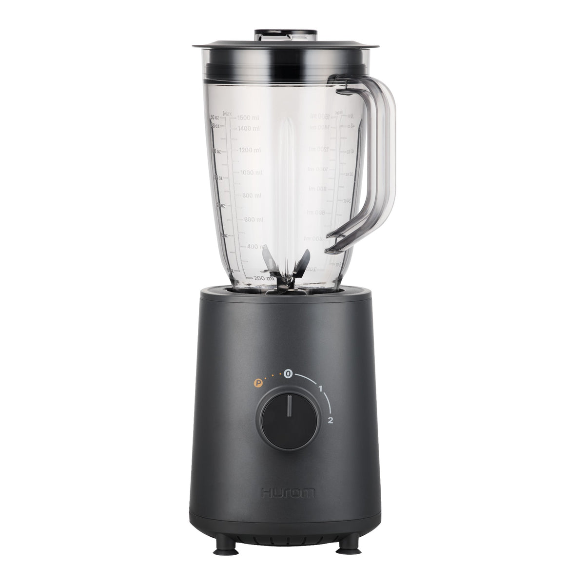Hurom Standmixer frontal in Milestone Gray