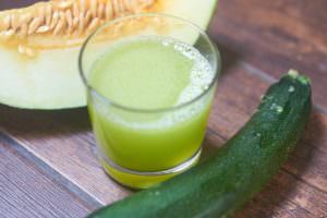 Saft Melone Zucchini