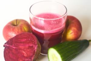 Saft Apfel rote Beete Gurke